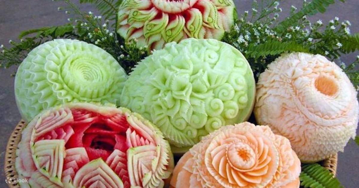Traditional Thai Fruit and Vegetable Carving Class Klook Singapore
